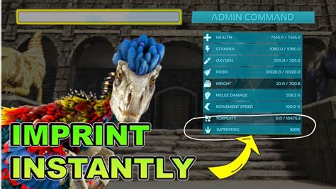 ark survival ascended imprinting|ark ascended best imprint settings.